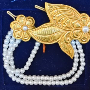 Gold Necklace With Butterfly Pendant